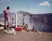 Volcano study instruments